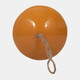 18424-02#Cer, 6" Round Bird Feeder, Dark Orange