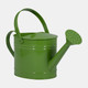 18478-03#Metal, 7" Traditional Watering Can, Green