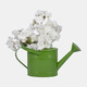 18478-03#Metal, 7" Traditional Watering Can, Green