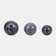 18500#Metal, S/3 Galaxy Orbs, 2-tone Black