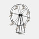 18597#Metal, 23" Ferris Wheel, Black