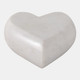 18610-02#Marble, 5" Heart, White