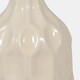18655-01#Cer, 8" Honeycomb Dimpled Vase, Cotton