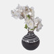 17158-01#Cer, 5" Primeval Vase, Black