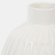 17160-01#Cer, 6" Tribal Vase, Cotton