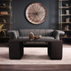 18813#Wood, 47" Textured Coffee Table, Brown Kd