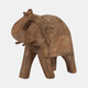 18821#Mango Wood, 8" Elephant, Brown