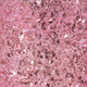 80286-01#Glass, 5" 26 Oz Crackled Scented Candle, Pink