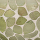 80290-04#Glass, 4" 10 Oz Mosaic Scented Candle, Light Green