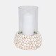 18889-02#Shell, 10" Hurricane, White