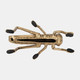 18908#Metal, 9" Grasshopper, Gold