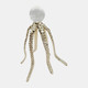 18918#Metal, 10" Octopus Legs W/ Acrylic Ball, Champagne