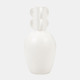 17960-04#Cer, 13" Eared Vase, Cotton