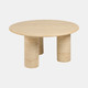 19017-02#Concrete, 32" Minimalist Accent Table, Kd, 2boxes