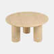 19017-02#Concrete, 32" Minimalist Accent Table, Kd, 2boxes