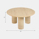 19017-02#Concrete, 32" Minimalist Accent Table, Kd, 2boxes