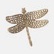 19054-01#Metal, 10" Dragonfly W/ Cutouts , Gold