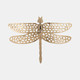 19054-01#Metal, 10" Dragonfly W/ Cutouts , Gold