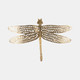 19054-02#Metal, 14" Dragonfly W/ Cutouts , Gold