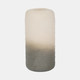 19061#Glass 11" Textured 2-tone Vase, 