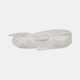 19004#Wood, 15" Tail Up Whale, White
