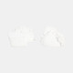 19093-01#S/2 Resin, 9" Greek Goddess Bookends, White