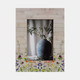 19121-01#Resin, 4x6 Purple Flower Field Photo Frame, Multi