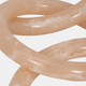 19123-02#Resin, 13" Chain, Nude