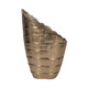 EV19135-01#Metal, 14" Aztec Small Vase, Gold