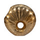 EV19136-01#Metal, 10" Haven Small Vase, Gold