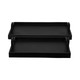 EV19187#S/2 24/30" Joullian Black Wood Trays