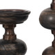 EV19274-01#S/3 14/19/23" Sumpter Black Wood Candle Sticks