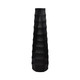 EV19175-02#23" Terini Medium  Metal Vase, Black