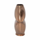 EV19227-02#11" Byram, Metal Slit Vase, Champagne