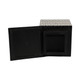 EV19279#S/2 7/10" Gobiel Black & White Resin Boxes