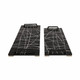 EV19287#S/2 18/22" Pratt Black Resin Trays