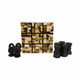 EV19306#12x12 Allagash Horn Resin Tic Tac Toe Set