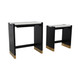 EV19317-02#S/2 20/24"walker Acacia Wd Accent Tables,blk/2bxs