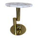 EV19330#22" Komi White Quartz Table