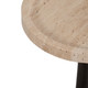 EV19331-01#24" Comino Short Travertine Table, Kd