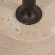 EV19331-01#24" Comino Short Travertine Table, Kd