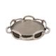 EV19335-01#13" Palmas Small Silver Link Tray