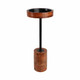 EV19339-02#27" Inmar Tall Brown Table, Kd
