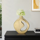 EV19357-02#14" Adair Champagne Metal Vase