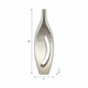 EV19358-01#20" Davena Silver Metal Vase