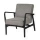 EV19566#33" Avalon Wood Accent Chair, Gray