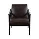 EV19573#33" Dinasty Accent Chair, Black