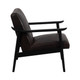 EV19573#33" Dinasty Accent Chair, Black