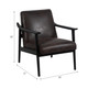 EV19573#33" Dinasty Accent Chair, Black