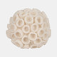 19615-01#6" Round Coral Orb, Ivory